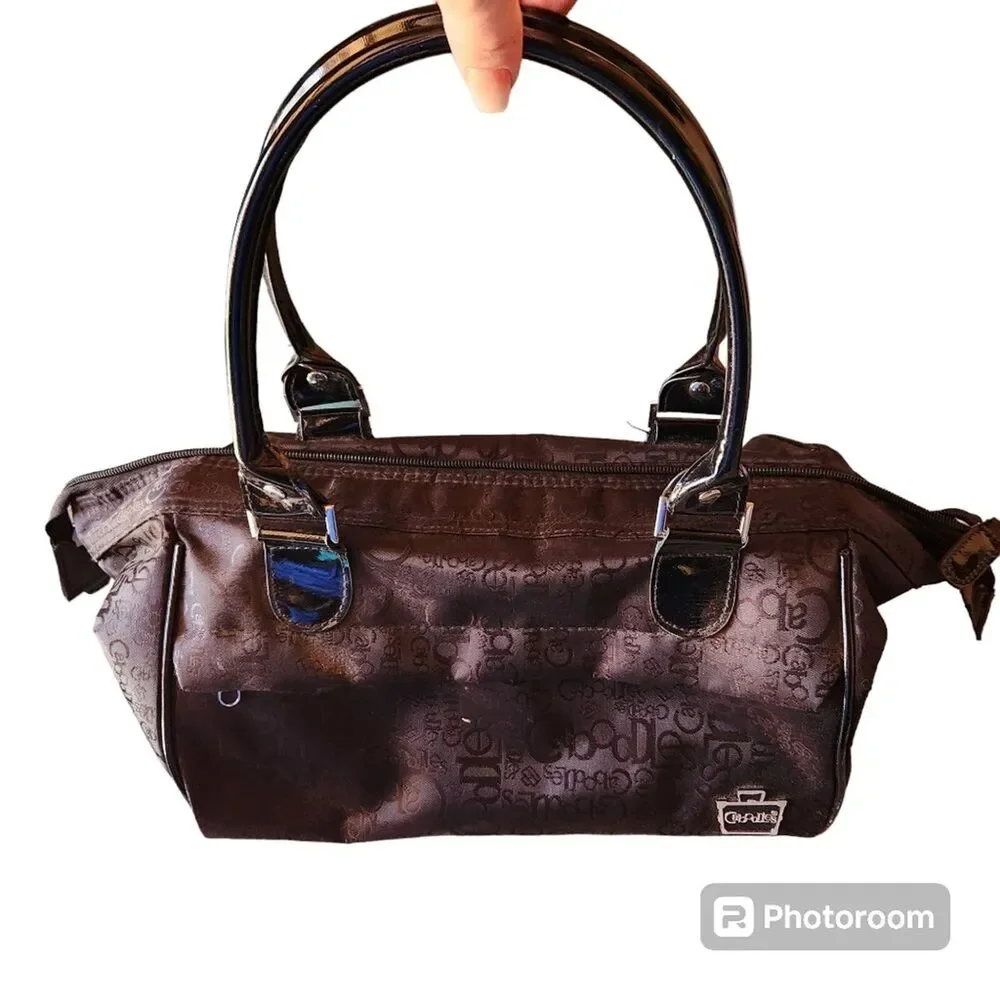 Caboodles Logo Branded‎ Shoulder Makeup Travel Bag Y2K Utility Travel Vacation